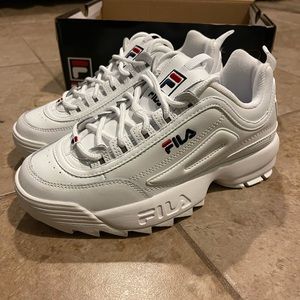 Fila Disruptor II Premium 6.5 never worn new still in box, tag is still in box.